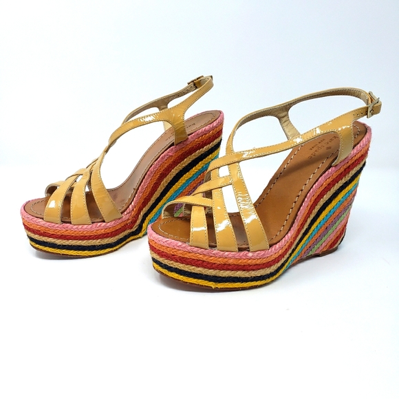 Kate Spade Lindsay Espadrille Wedges - Picture 9 of 14